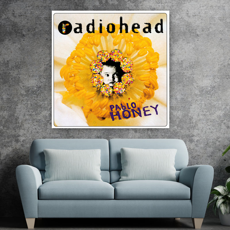 Πίνακας σε καμβά Radiohead Pablo Honey